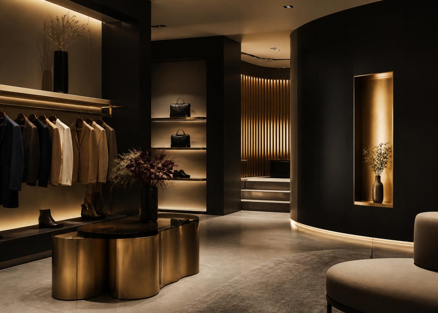 Ambiente comercial con experiencia sensorial olfativa